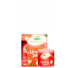 VELA PERFUMADA 60G MORANGO SILV. 936